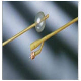 Bard Medical Division Lubricath 2-Way Foley Catheter Medium Coude Tip Silicone 20Fr 30cc - 0100L20