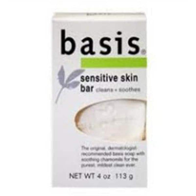 Beiersdorf Inc Basis Cleansing Soap 4oz Fragrance Free Sensitive Skin 24/Case - 072140857004