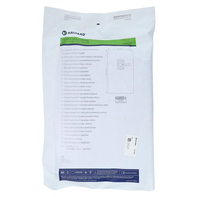 O & M Halyard -76x124" Sterile Minor Procedure Drape 15x15cm Fenestrated 89209