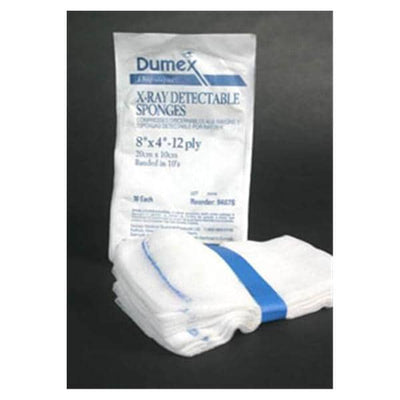 Gentell, Inc Dupaque Cotton Gauze Dressing 4x4" 16 Ply X-Ray Detectable . - 9464S