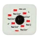 3M Medical Products Red Dot Electrocardio Electrode Adult 4x3-1/2cm Foam/Tape/Sticky Gel Disp 50/Pack, 20 PACK/CASE - 2570