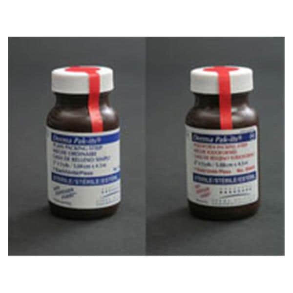 Gentell, Inc. Pak-Its Cotton Strip Packing 1"x5yd Sterile Non-Adhesive LF, 12 BT/CA - 59346