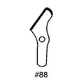 Surgical Specialties Inc -Podee MSP Stainless Steel Non-Sterile Chisel Blade 88