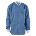 Medicom SafeWear Hipster Protective Lab Jacket SMS PP Fbrc 3X Large Deep Blue 12/Bg, 5 BG/CA - 8101-F