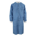 Medicom SafeWear High Performance Protective Lab Coat SMS Fabric Medium Deep Blue 12/Bg, 5 BG/CA - 8107-B