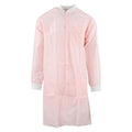 Medicom SafeWear High Performance Protective Lab Coat SMS X-Large Pretty Pink 12/Bg, 5 BG/CA - 8108-D