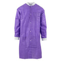Medicom SafeWear High Performance Protective Lab Coat SMS X-Large Plum Purple 12/Bg, 5 BG/CA - 8109-D