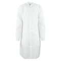 Medicom SafeWear High Performance Protective Lab Coat SMS Medium White Frost 12/Bg, 5 BG/CA - 8110-B