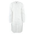 Medicom SafeWear High Performance Protective Lab Coat SMS X-Large White Frost 12/Bg, 5 BG/CA - 8110-D