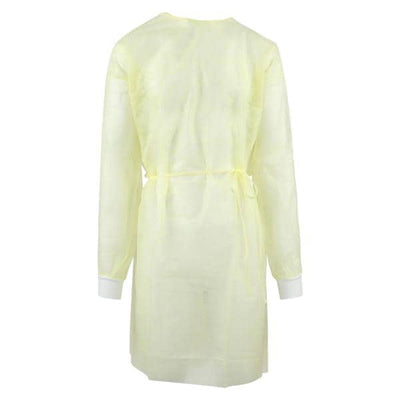 Medicom SafeWear Isolation Gown Yellow 12/Bg, 5 BG/CA - 8113