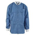Medicom SafeWear Hipster Procedure Lab Jacket SMS PP Fbrc Medium Deep Blue 12/Bg, 5 BG/CA - 8101-B