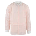 Medicom SafeWear Hipster Procedure Lab Jacket SMS PP Fbrc Medium Pretty Pink 12/Bg, 5 BG/CA - 8102-B