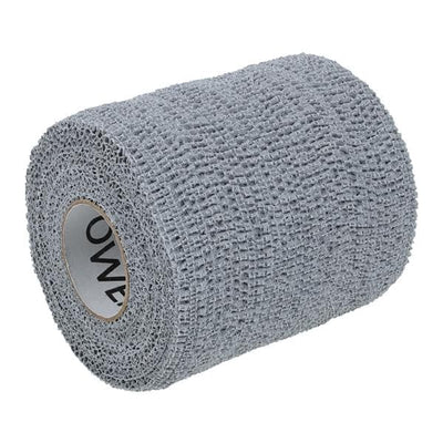 Andover Coated Products -PowerFlex Athletic Tape Elastic 3"x6yd Grey Non-Sterile Latex 16rl/Case 3730GY-016
