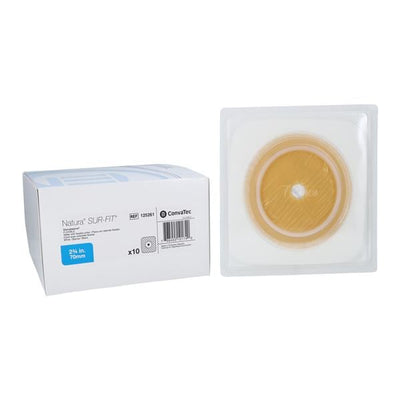 Convatec US SUR-FIT Natura Stomahesive 2-Piece 5x5" Skin Barrier White - 125261