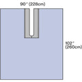 3M Medical Products Steri-Drape 89x102" Sterile Surgical Drape/sheet Fenestrated - 9045