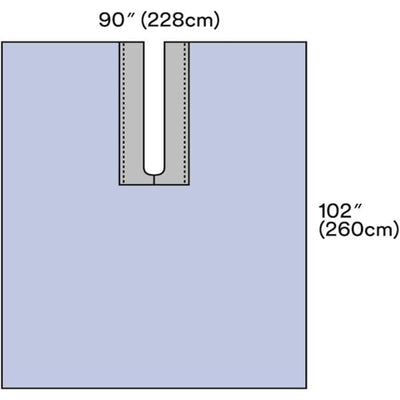 3M Medical Products Steri-Drape 89x102" Sterile Surgical Drape/sheet Fenestrated - 9045