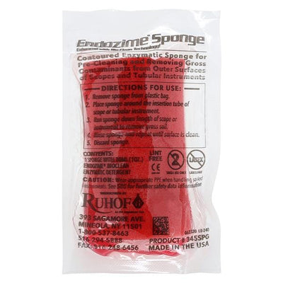 Ruhof Corp.  Sponge Enzymatic Endozime Instrusponge Ea, 100 EA/CA— 345SPG