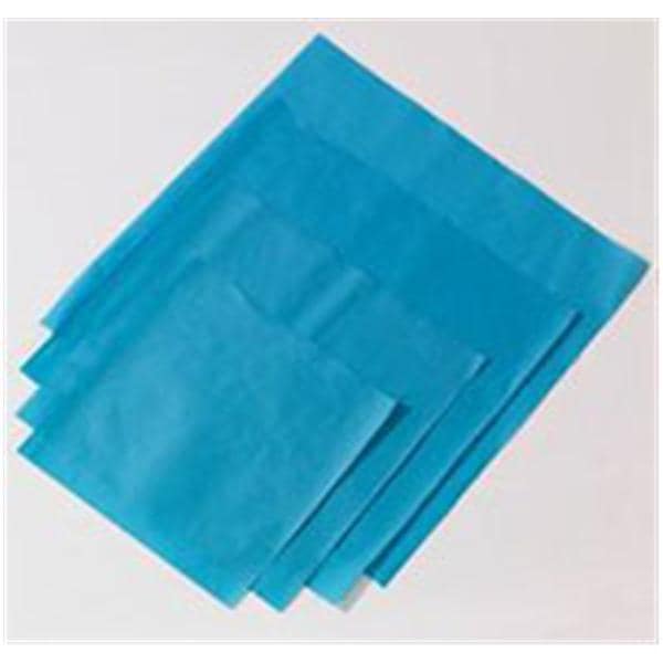 Tidi Products LLC Sterilization Wrap 24 in x 24 in Blue 500/Ca - 960176
