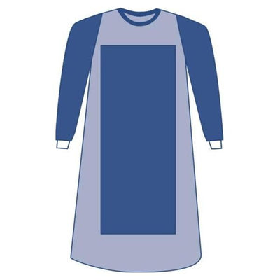 Medline Industries Inc Aurora Surgical Gown Reinforced Poly 3X Large 18/Ca - DYNJP2712
