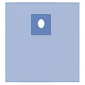 Medline Industries Inc 31x42" Sterile Special Procedure Drape 3-1/2x4-1/4" Fenestrated  - DYNJP4105