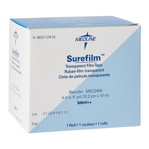 Medline Industries Inc Surefilm Plastic Transparent Dressing 4"x11yd Transparent  - MSC2404