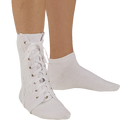 DEROYAL CANVAS LACE-UP ANKLE BRACE (PACKAGING - EACH)
