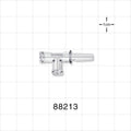 T Connector, 2 Female Luer Locks, Male Luer Slip -  - 88213