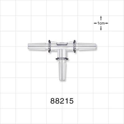T Connector, Male Luer Slips -  - 88215