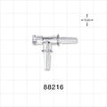 T Connector, Female Luer Lock, 2 Male Luer Slips -  - 88216