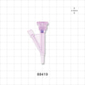 Hemostasis Valve Y Connector, Male Luer Slip, Female Luer Lock Sideport - 6 FR (0.078 inch, 2 mm) - 88419