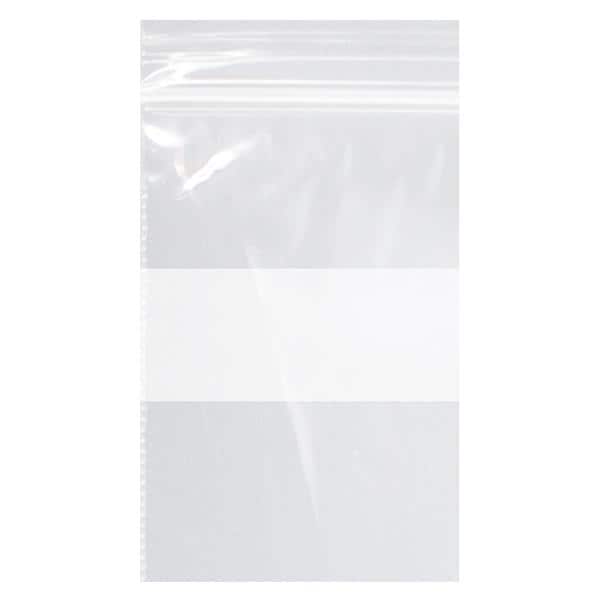 Dukal LLC Ziplock Bag Write-On 3x5 2mL 1000/Box - ZIP35WB