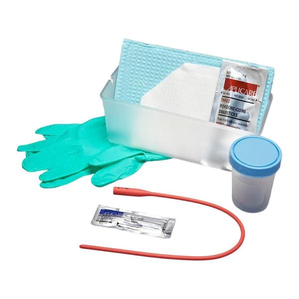 Medline Industries Inc Red Rubber Tray 15Fr - DYND10350