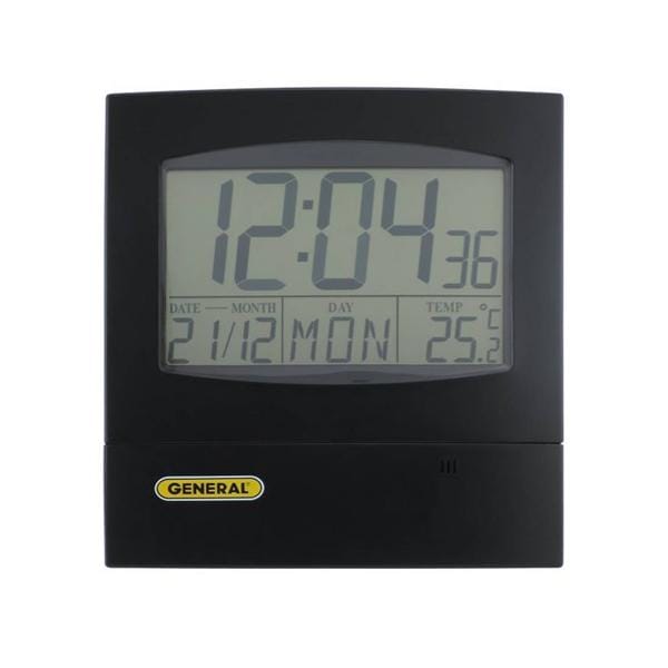 General Tools & Instruments Wall Calendar Clock Each - DJC381