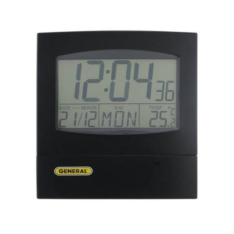 General Tools & Instruments Wall Calendar Clock Each - DJC381