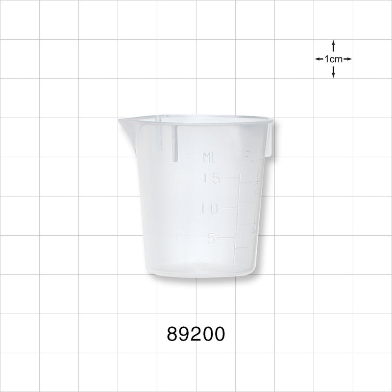 Beaker - 15 ml, 0.5 oz. - 89200