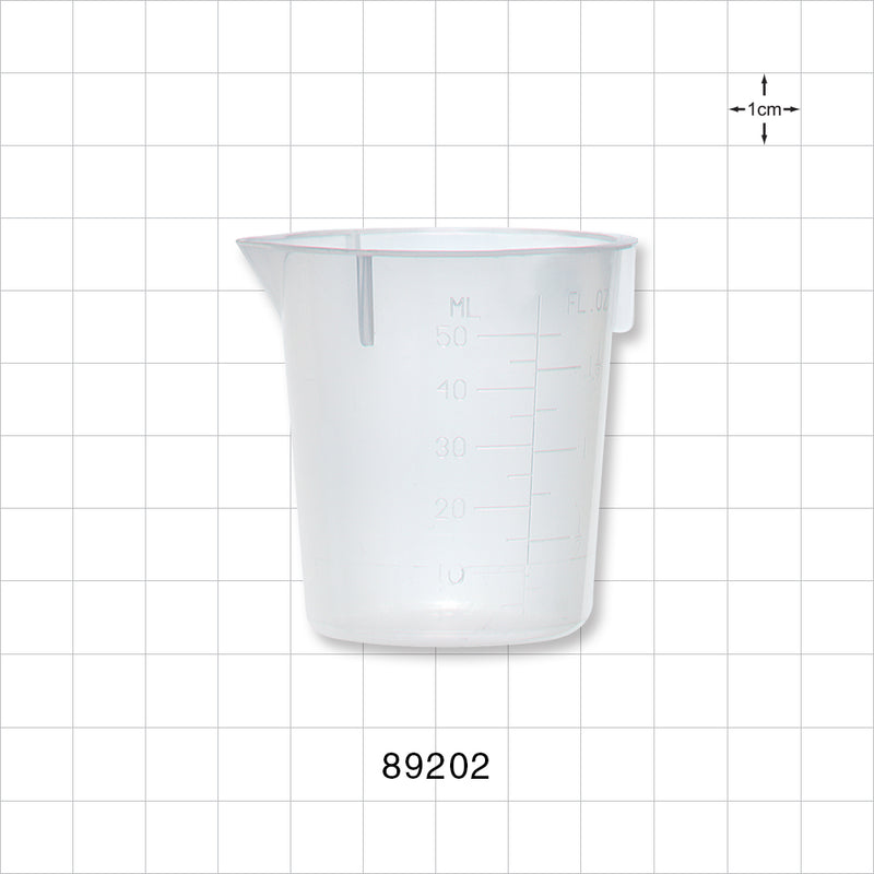 Beaker - 50 ml, 1.5 oz. - 89202