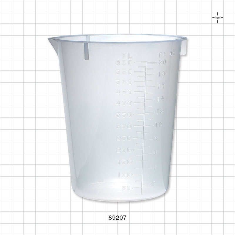Beaker - 600 ml, 20 oz. - 89207