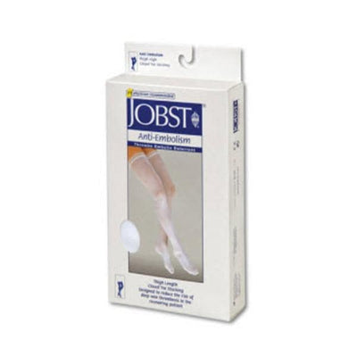 BSN Medical, Inc Jobst Compression Stocking Thigh High Small Unisex 25-29" White - 111450