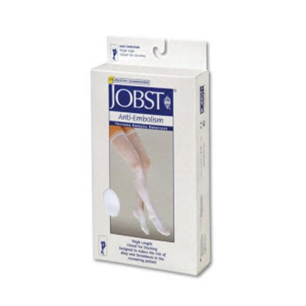 BSN Medical, Inc Jobst Compression Stocking Thigh High Small Unisex 25-29" White - 111450