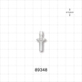 Male Luer Slip, Barbed, Clear - Fits 1/8 inch ID Tubing (0.125 inch, 3.18 mm) - 89348