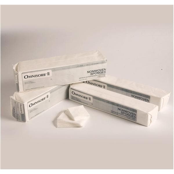 Tidi Products LLC Omnisorb II Rayon/Polyester Blend Gauze Sponge 4x4" 4 Ply Non-Sterile NWvn LF, 10 PK/CA - 942044