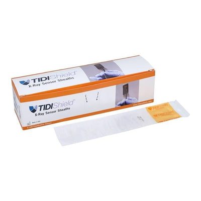 Tidi Products LLC -Sensor Sheaths 1 Plastic Latex Free For Schick AE Size 0, Schick 33 Size 0, Schick CDR Elite Size 1 100/Box, 5 BX/CA 20824