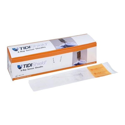 Tidi Products LLC -Sensor Sheaths 1 Plastic Latex Free For Kodak Kodak 5100 Size 1, Palodex Size 1, Schick AE and Schick 33 Size 1 100/Box, 5 BX/CA 20978