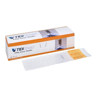 Tidi Products LLC -Sensor Sheaths Size 2 Transparent Plastic Latex Free For X-Ray 100/Box, 5 BX/CA 20861