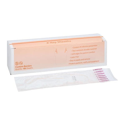Tidi Products LLC -ImageRay Sensor Sheaths 2 Plastic Latex Free 100/Box, 5 BX/CA 20912