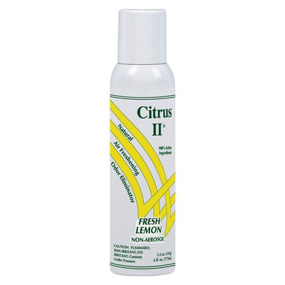 Beaumont Products, Inc Citrus II Odor Eliminating Spray 7 fl oz - Lemon 5.2oz/Can, 12 CN/CA — 632112924-12PK