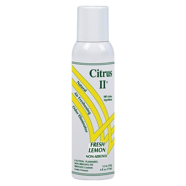 Beaumont Products, Inc Citrus II Odor Eliminating Spray 7 fl oz - Lemon 5.2oz/Can, 12 CN/CA — 632112924-12PK
