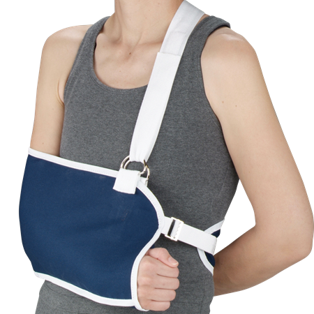 DEROYAL SHOULDER IMMOBILIZER WITH CANVAS SWATHE (PACKAGING - EACH)