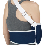 DEROYAL SHOULDER IMMOBILIZER WITH CANVAS SWATHE (PACKAGING - EACH)
