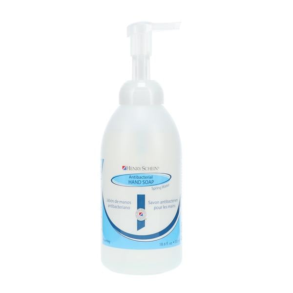 Henry Schein Inc. -HSI Foam Soap 18.6 oz Pump Bottle 0.2% Triclosan With Pump Clean 18.6/Bottle, 12 BT/CA SOA 9004441